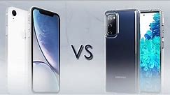 Samsung Galaxy S20 FE VS iPhone XR : comparison in 2021