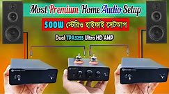 Fosi Audio V3 Mono | 🤯🤯 500W Premium HiFi Stereo | পাওয়ার এবং কোয়ালিটিতে রাজা !!