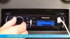 Pioneer DEH-P7200HD CD Receiver Display and Controls Demo | Crutchfield Video