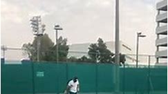 Roger Federer LIVE practice session in Dubai