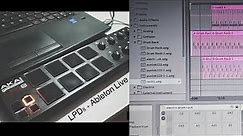 Retro Pad - Akai LPD8 - Creating a Basic beat from scratch using Ableton Live 10