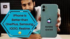 Sunday QnA 80, iPhone SE 2 vs OnePlus 7t, s20 ultra vs 11 pro max, iPhone 11 vs 12