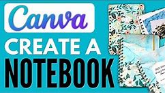 How to Make a Notebook in Canva (2023)