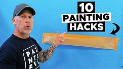 10 AMAZING Painting Hacks. Paint Like a PRO.