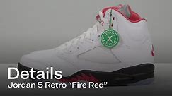 A Close Up Look at the Air Jordan 5 “Fire Red” | Details | StockX
