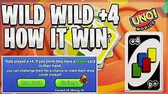 How to play Wild +4 and stop losing Challenge Everytime | UNO! Mobile