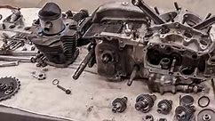 Harley-Davidson V-Twin Ironhead Engine Rebuild Time Lapse