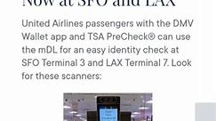 California DMV digital ID mobile app NOW available for use at SFO and LAX airports. Download app from Google Playstore or Apple Store.