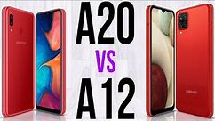 A20 vs A12 (Comparativo)