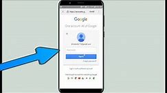 How To Recover Google Account Password In All Android Phones