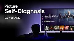 [LG WebOS 22 TV] Picture Self-Diagnosis