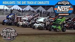 World of Outlaws NOS Energy Drink Sprint Cars The Dirt Track at Charlotte Nov. 2, 2022 | HIGHLIGHTS