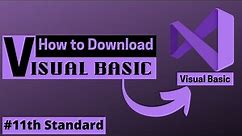 How to download visual basic
