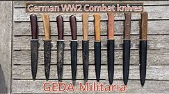 German WW2 Combat Knives