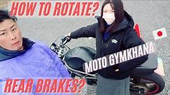 [Full English CC] Motorcycle Training: How to rotate - by Rank B, Motogymkhana Rider JAPAN