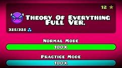 Theory of Everything full version | Geometry dash #3