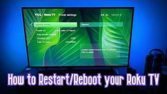 How to Restart/Reboot your Roku TV (TCL Roku TV)