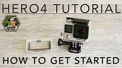 GoPro HERO 4 Black & Silver Tutorial: How To Get Started
