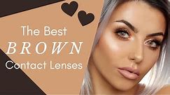 The Best Brown Colored Contact Lenses | lens.me