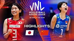 🇯🇵 JPN vs. 🇨🇳 CHN - Highlights Week 1 | Women's VNL 2023