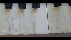 Super Easy Way to Clean Ivory Piano Keys