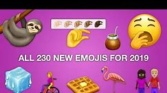 Sloths, Otters, and Waffles Lead Crop of New Emojis in 2019