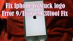 Fix Iphone 6s Stuck logo/Error 9/Error 20 3Utool Fix