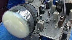 Tough Repair Admiral 19A1 7JP4 Electrostatic Television Diagnosis Capacitors SMD Alignment