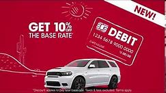 Dollar Car Rental | NEW Debit Card Policy & 10% Off* The Base Rate