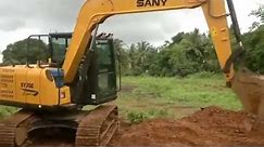 High Efficiency，Low Consumption- SANY SY75C Excavator Working on Hardest Laterite Rock
