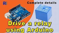 How to use relay with Arduino to control AC or DC load with bare relay