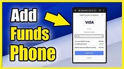 How to Add Funds to PSN Wallet using Phone (PS5 & PS4 Account Tutorial)