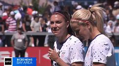 Game Day: USA Women's soccer team enjoys World Cup send-off in San Jose
