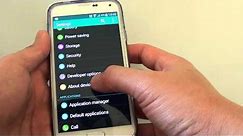 Samsung Galaxy S5: Set Phone to Download Software Update Via Mobile Data 3G / 4G or WiFi Only