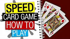 Speed Card Game Rules & Instructions | How To Play Speed | Speed Game Explained