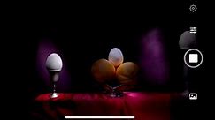 1 Egg 3 Times ( LIGHT PAINTING MAGIC) WITH IPHONE !