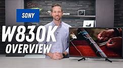 Sony KD32W830K 32 Inch Smart TV Overview
