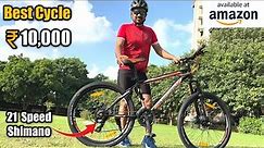 Best Gear Cycle under 10000 in India | Hero Sprint Growler Review | On Amazon | 21 Speed Gear Cycle