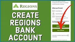 How to Open/Create Regions Bank Account Online 2023? Regions Bank Sign Up