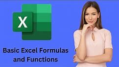 Basic Excel Formulas And Functions You Must Know #Excel_Beginners_Tutorial