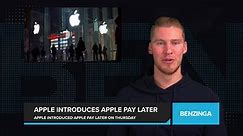 Apple Introduces Apple Pay Later