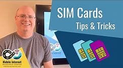 Quick Tips: SIM Cards