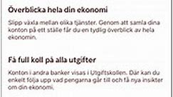 Se dina konton i andra banker i din Swedbank-app