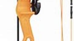 Bear Archery Brave Youth Bow Features 15 to 25 lb. Draw Weight – Recommended for Ages 8 and Up – Orange