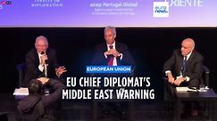 Middle East could be 'engulfed in flames' unless Gaza conflict is solved, says EU's top diplomat