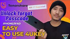Tenorshare 4uKey - 2023 Hot iOS Unlocker | Unlock Every Type of Screen Passcode iOS17&iPhone 15