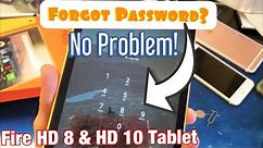 Amazon Fire HD 8/10 Tablet: FORGOT PASSWORD? HOW TO FACTORY RESET BACK TO ORIGINAL DEFAULT SETTINGS
