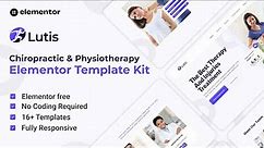 How to Create a Physiotherapy & Chiropractor Website Using Elementor FREE