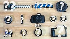 My TOP 10 Accessories for the Canon M50