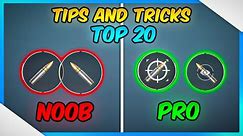 TOP 20 PRO TIPS AND TRICKS FOR PUBG MOBILE/BGMI | PUBG MOBILE TIPS AND TRICKS